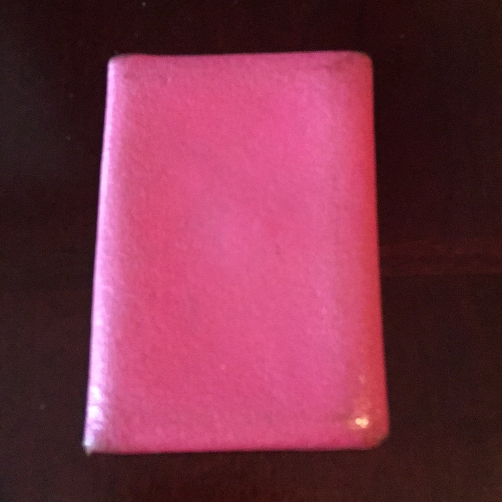 Hermès Rose Azalee Pink Calvi Cardholder Case